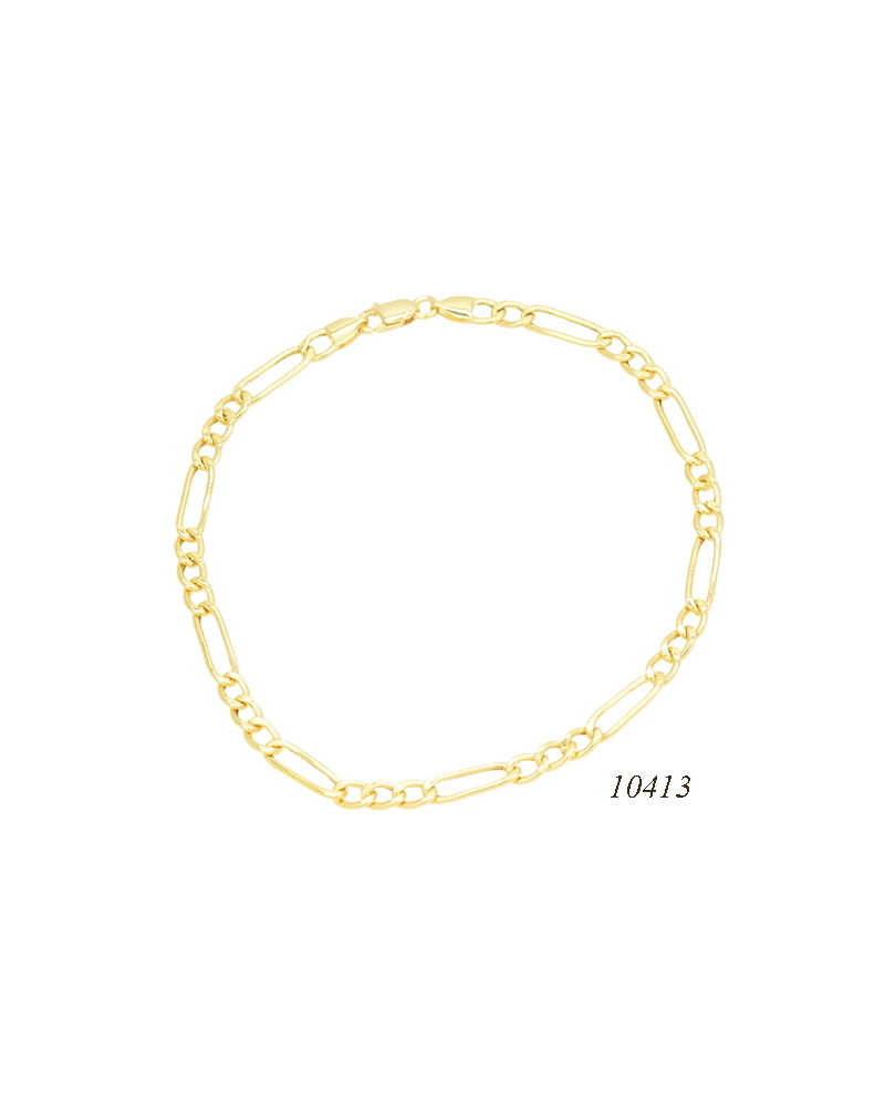 Pulseira Oca 10413 Ouro Amarelo 2,60g