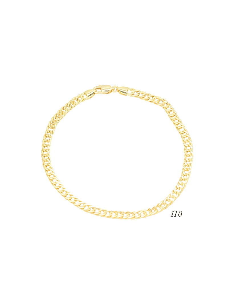 Pulseira Oca 110 Ouro Amarelo 3,20g