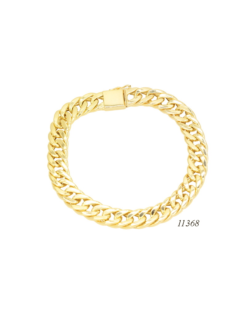 Pulseira Oca 11368 Ouro Amarelo 19,00g