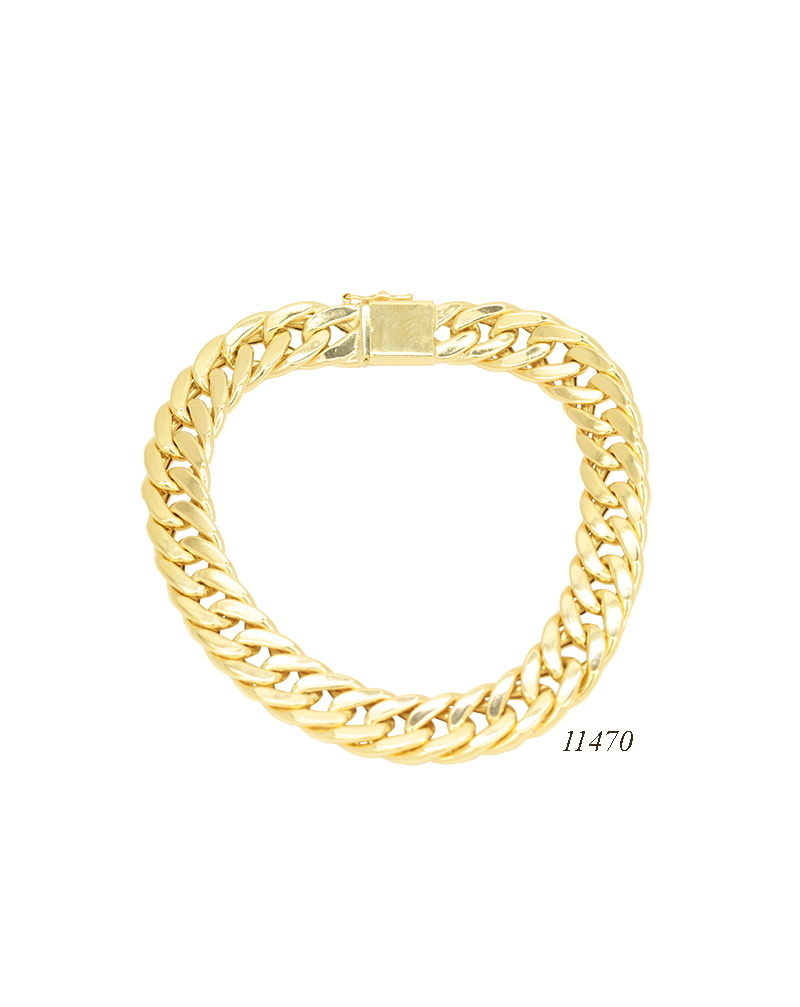 Pulseira Oca 11470 Ouro Amarelo 21,50g