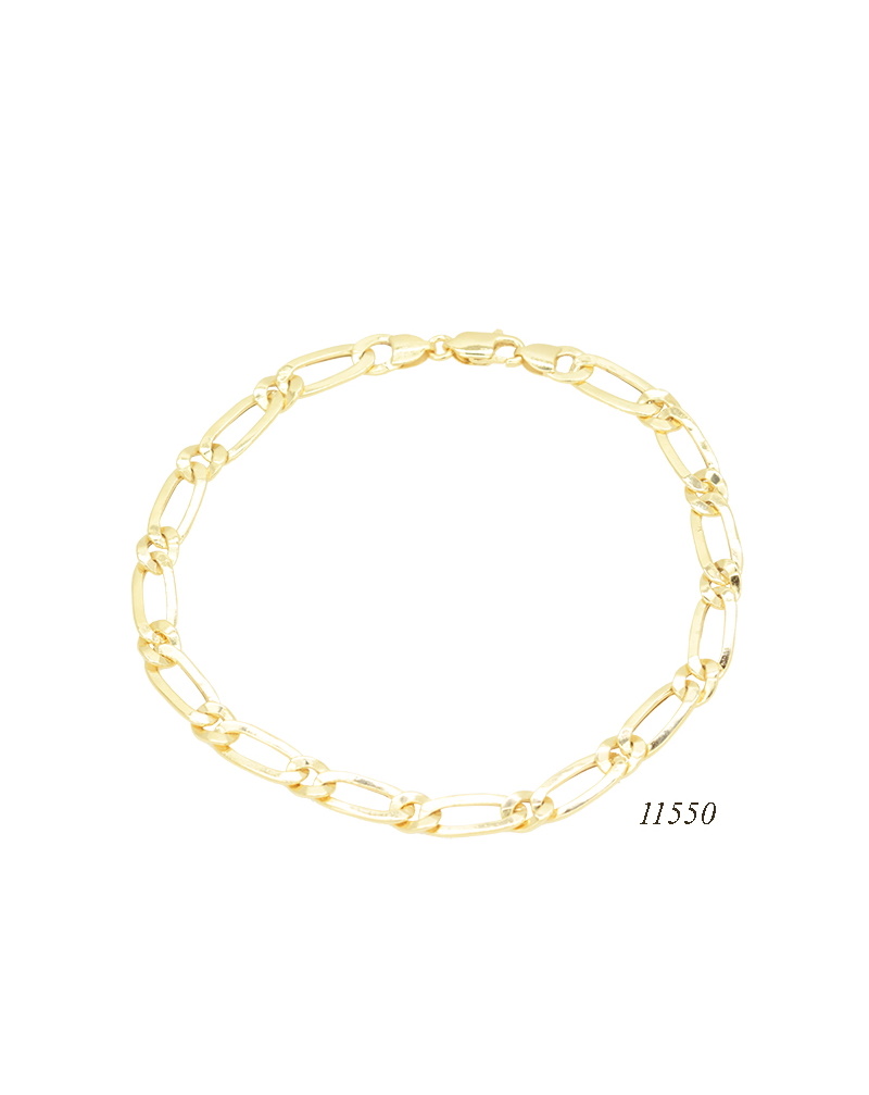 Pulseira Oca 11550 Ouro Amarelo 3,60g