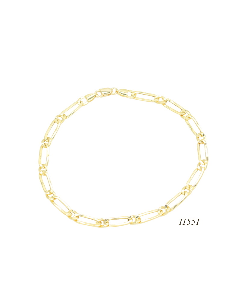 Pulseira Oca 11551 Ouro Amarelo 2,00g