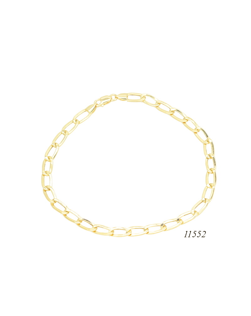 Pulseira Oca 11552 Ouro Amarelo 2,40g