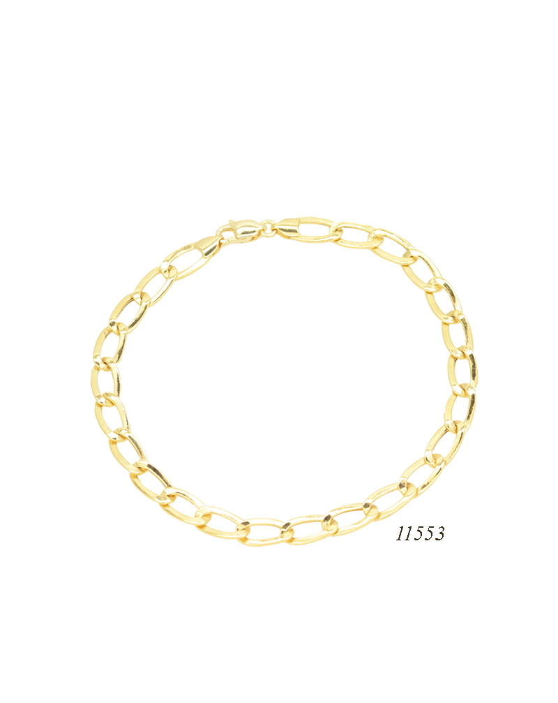 Pulseira Oca 11553 Ouro Amarelo 3,00g