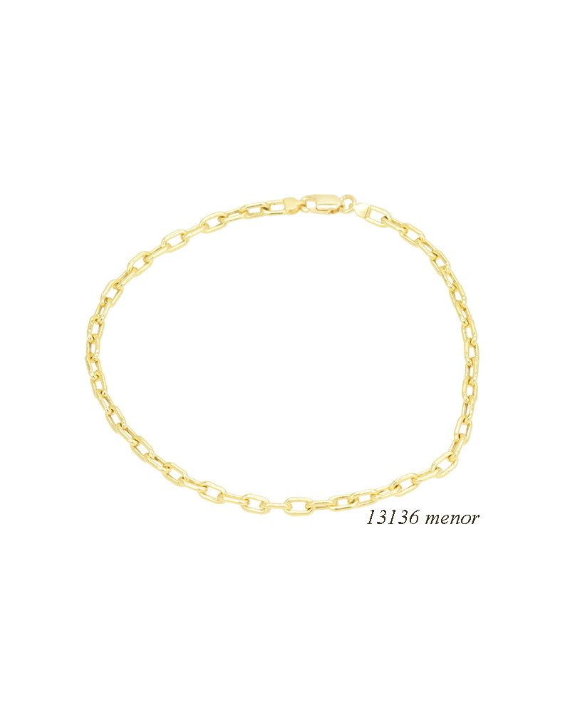 Pulseira Oca 13136 M Cartie Ouro Amarelo 2,60g