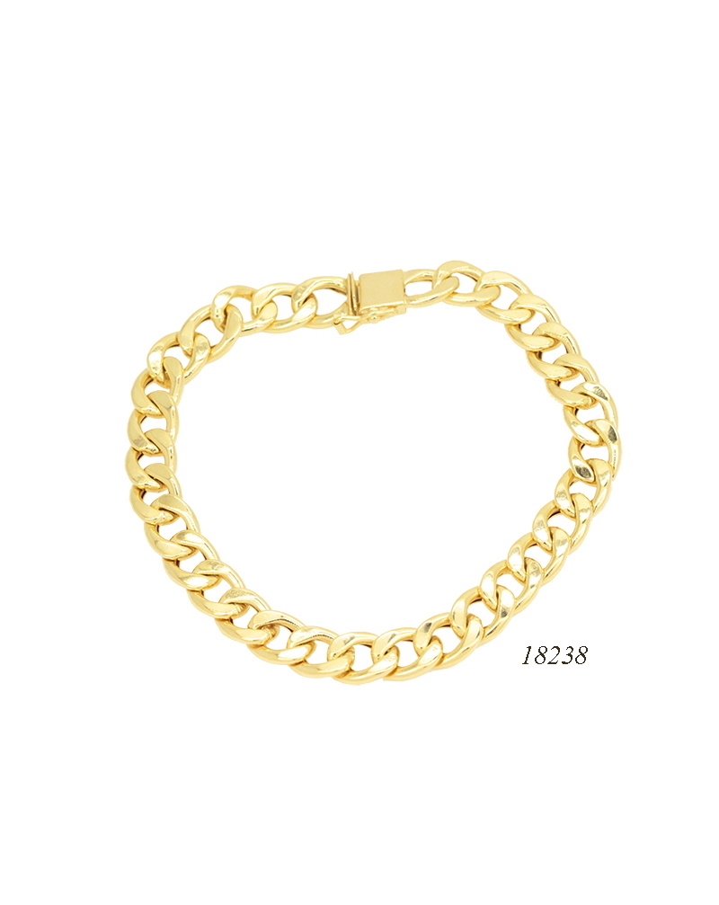 Pulseira Oca 18238 Ouro Amarelo 13,00g