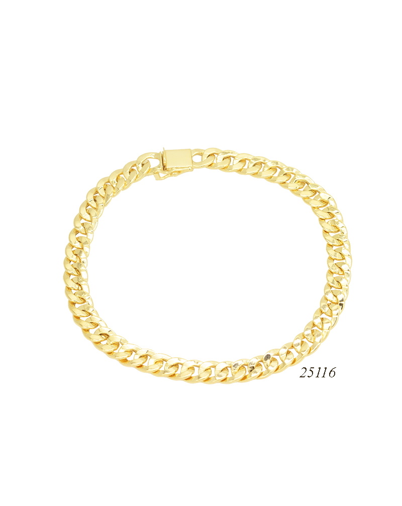 Pulseira Oca 25116 Ouro Amarelo 7,50g