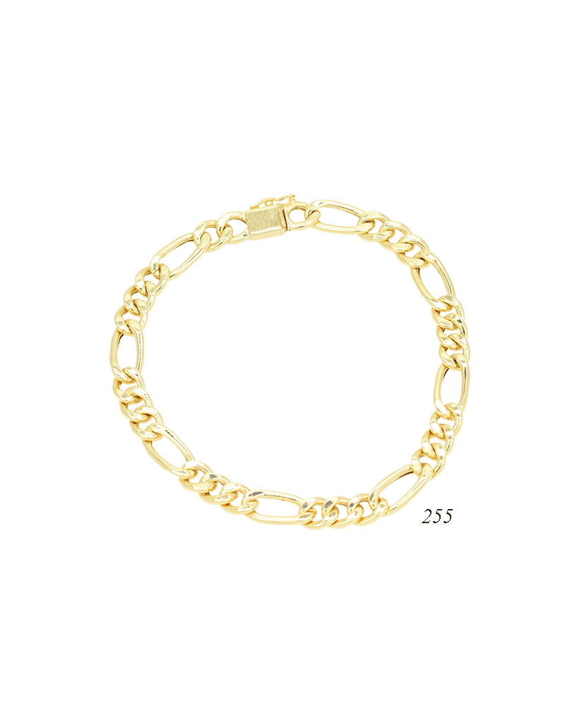 Pulseira Oca 255 Ouro Amarelo 7,70g