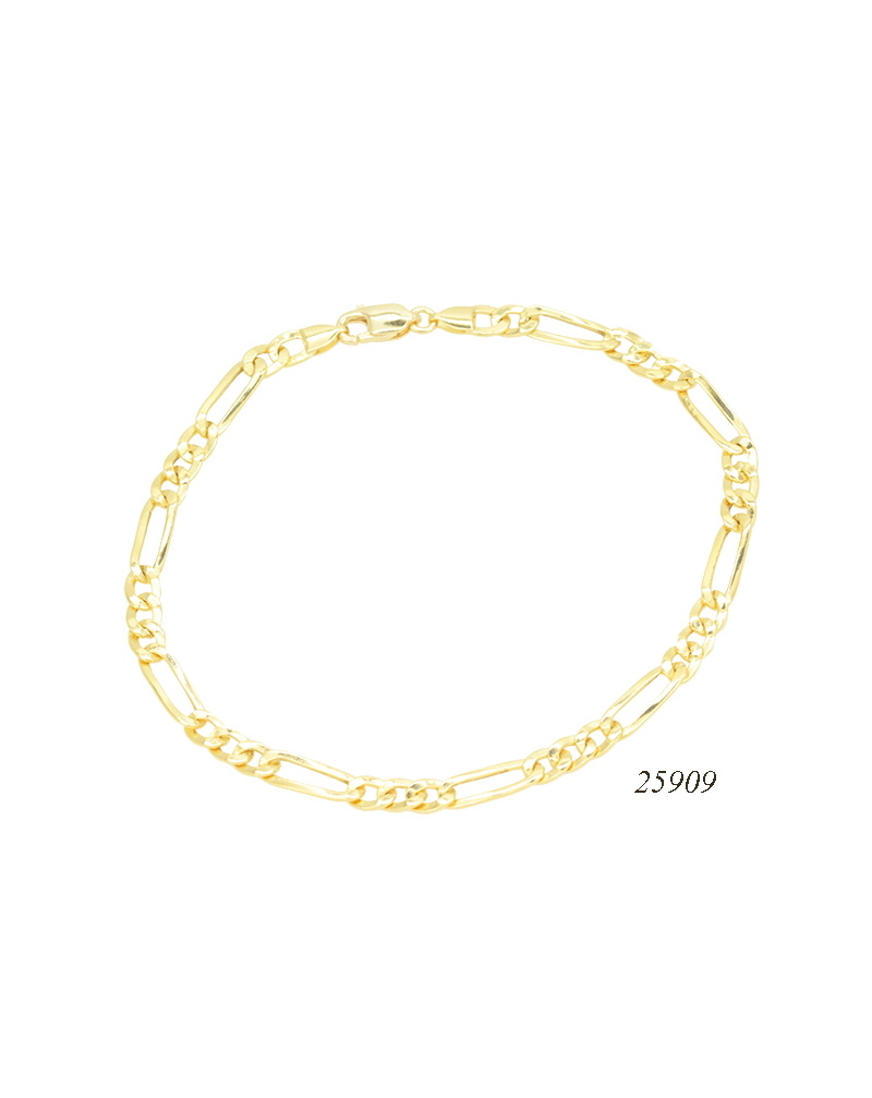 Pulseira Oca 25909 Ouro Amarelo 2,80g