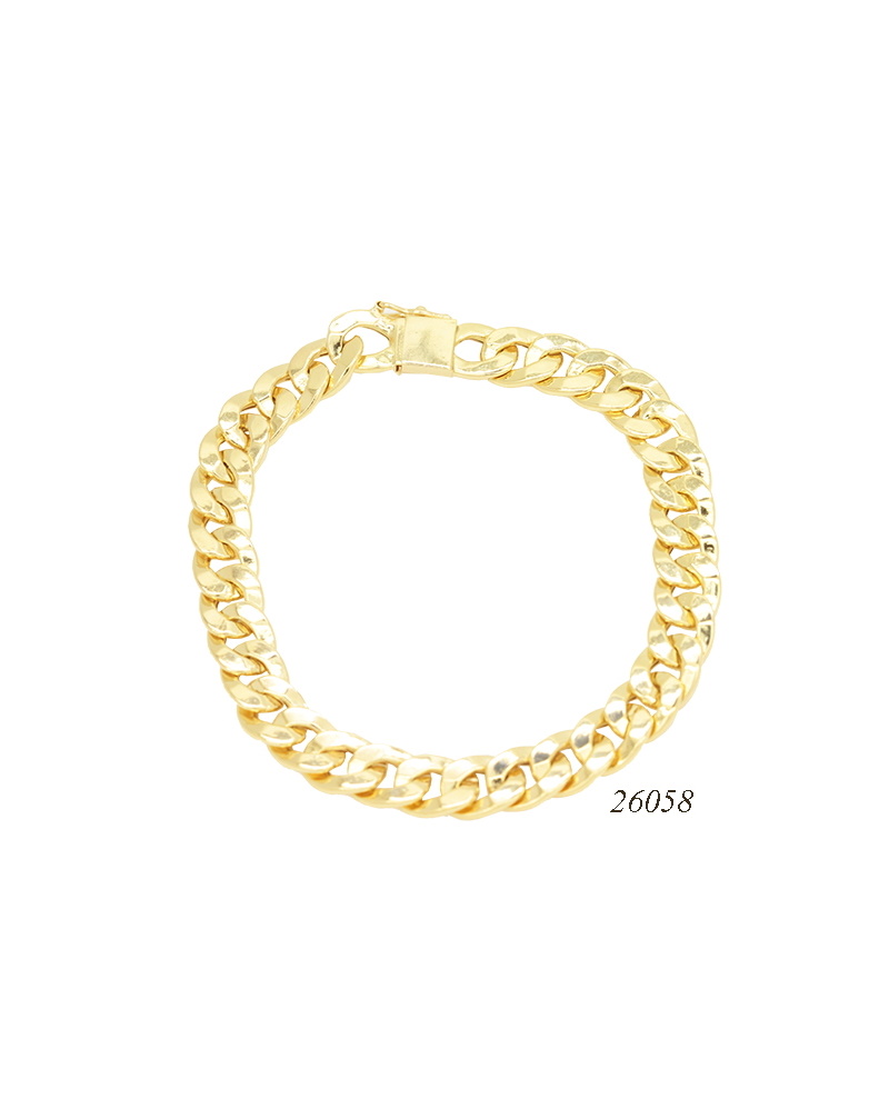 Pulseira Oca 26058 Ouro Amarelo 17,50g