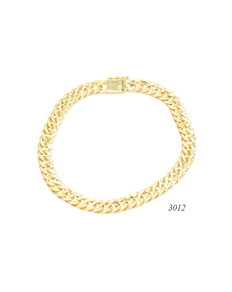 Pulseira Oca 3012 Ouro Amarelo 8,20g