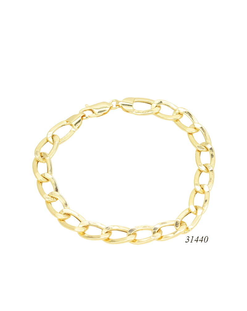 Pulseira Oca 31440 Ouro Amarelo 7,50g