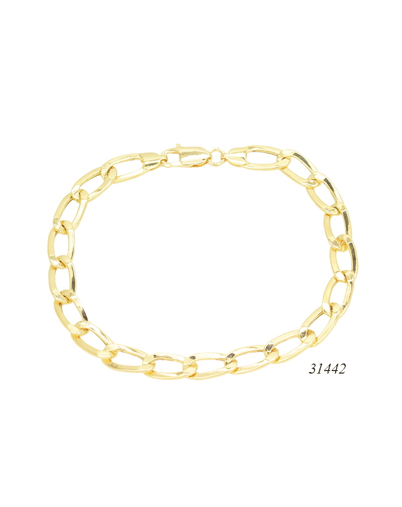 Pulseira Oca 31442 Ouro Amarelo 4,40g