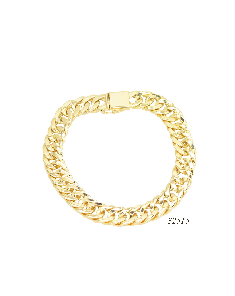 Pulseira Oca 32515 Ouro Amarelo 15,50g