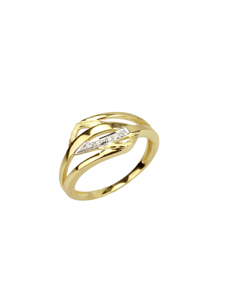 Anel em Ouro 18K com Brilhantes 3,50g